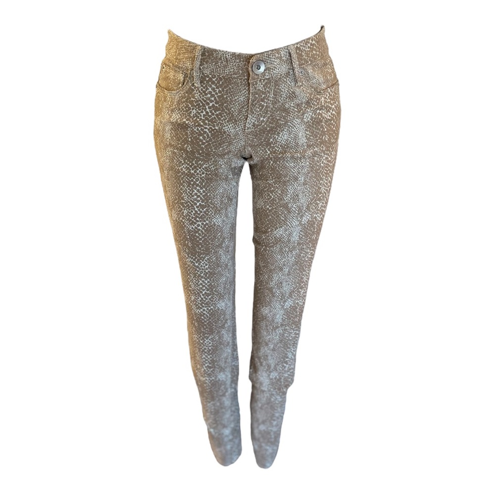 Express Jeans Snake Skin Print